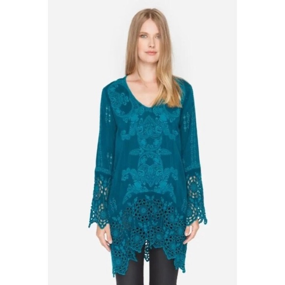 Johnny Was Collection "Lona" Tunic Top - Picture 3 of 9